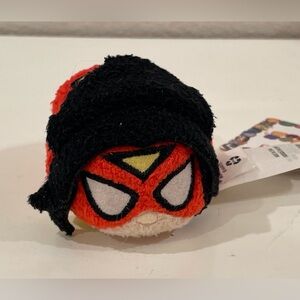 Disney NWT Tsum Tsum Marvel‎ Avengers Spider Woman 3.5" Mini Plush Stuffed Toy